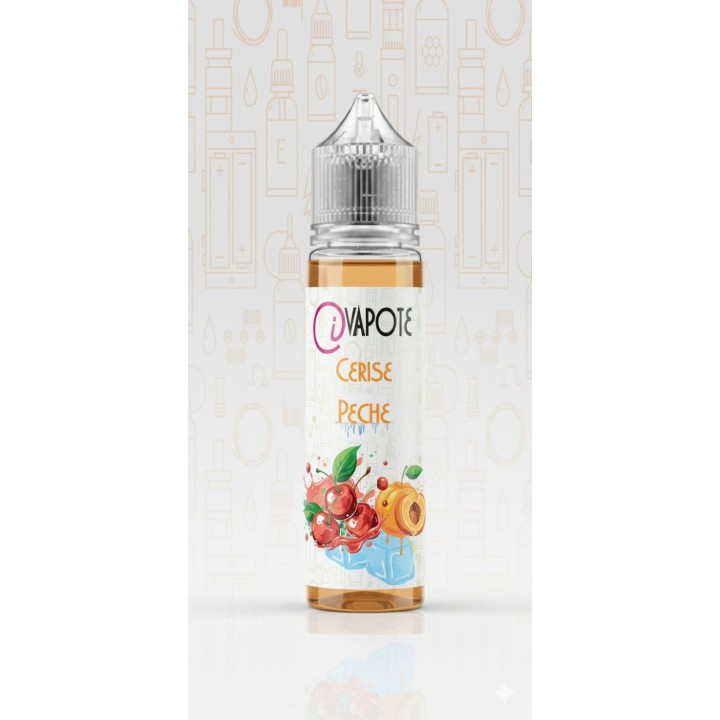 Cerise pêche 50ml Ivapote